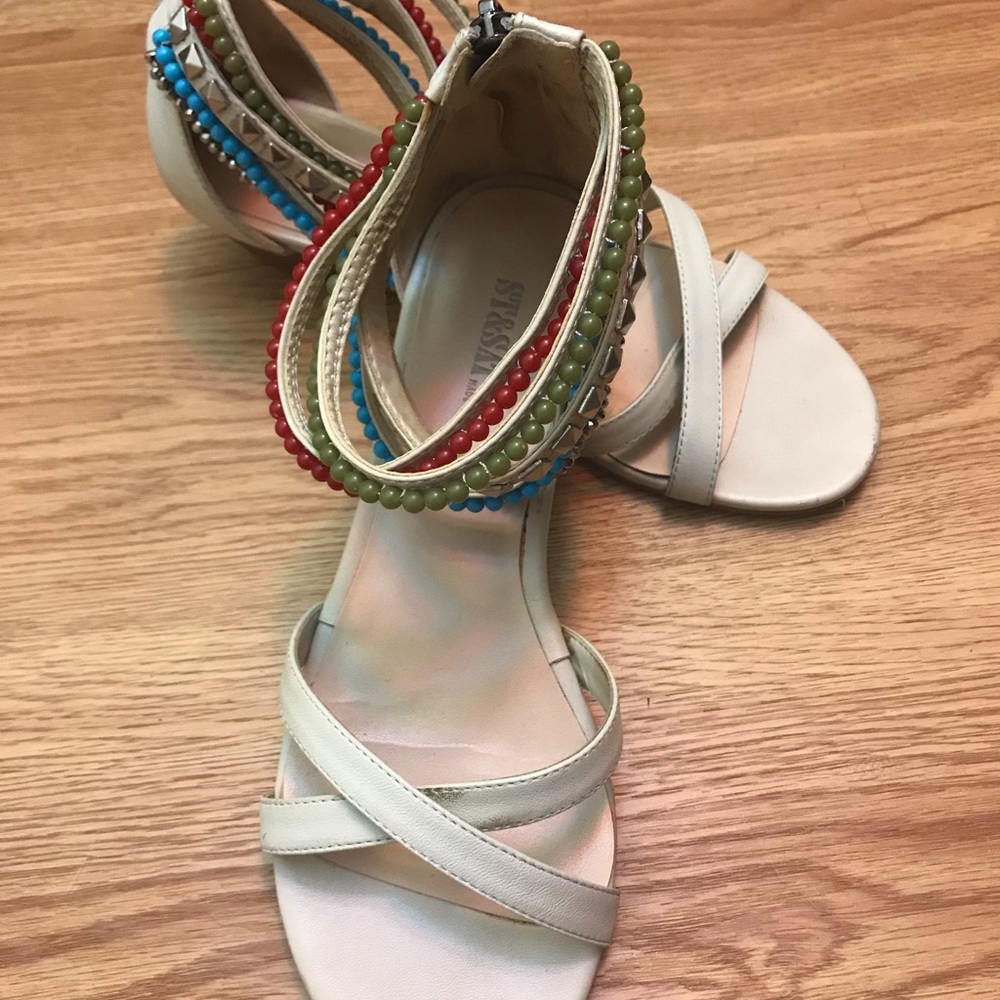 White sandal